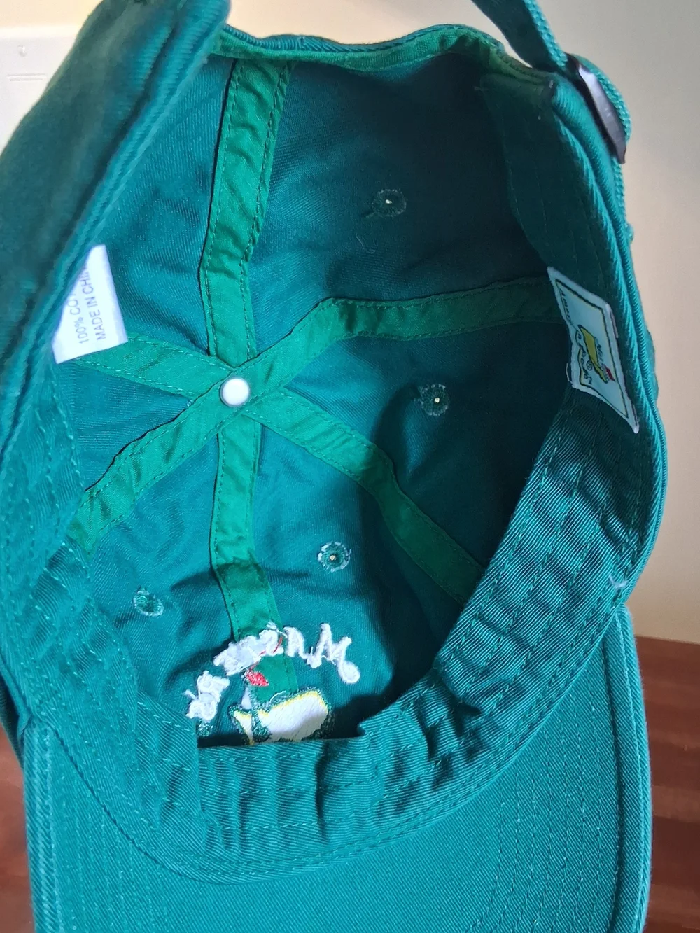 American Needle Green Masters 2006 Embroidered Golf Cap